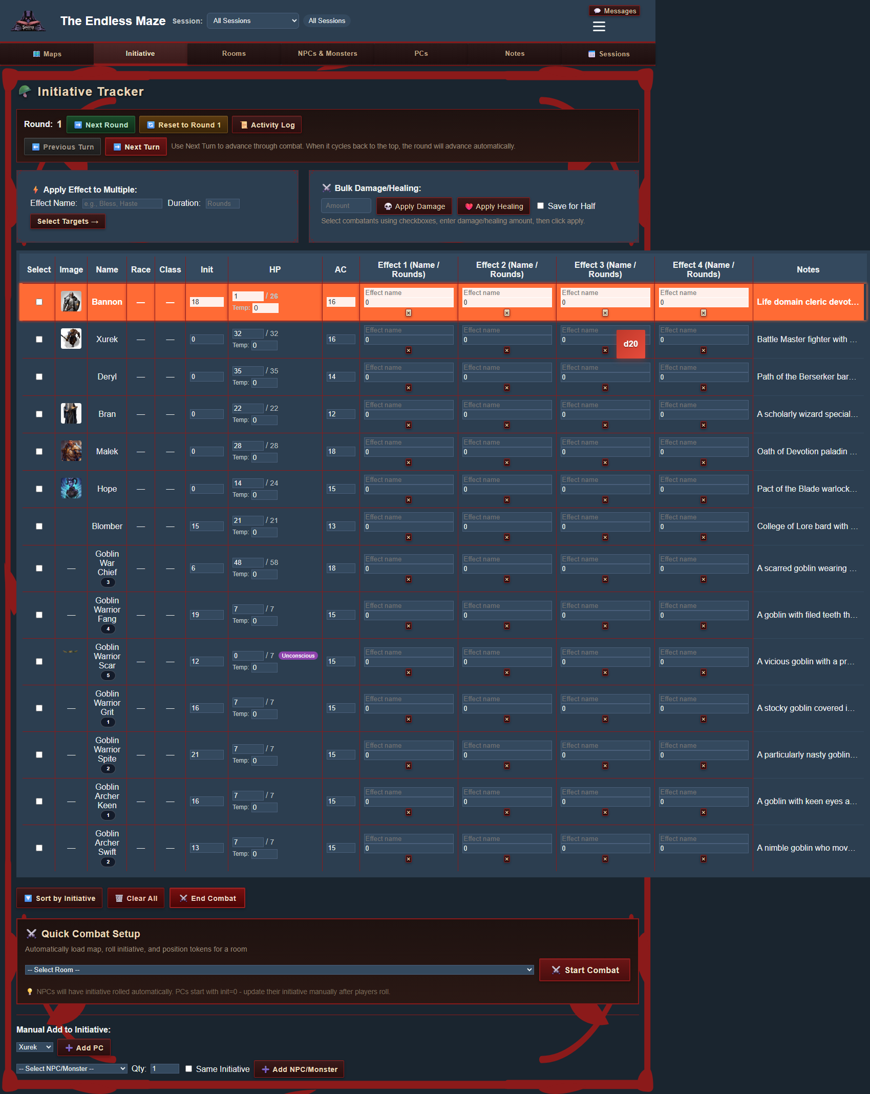 Screenshot: Main App View